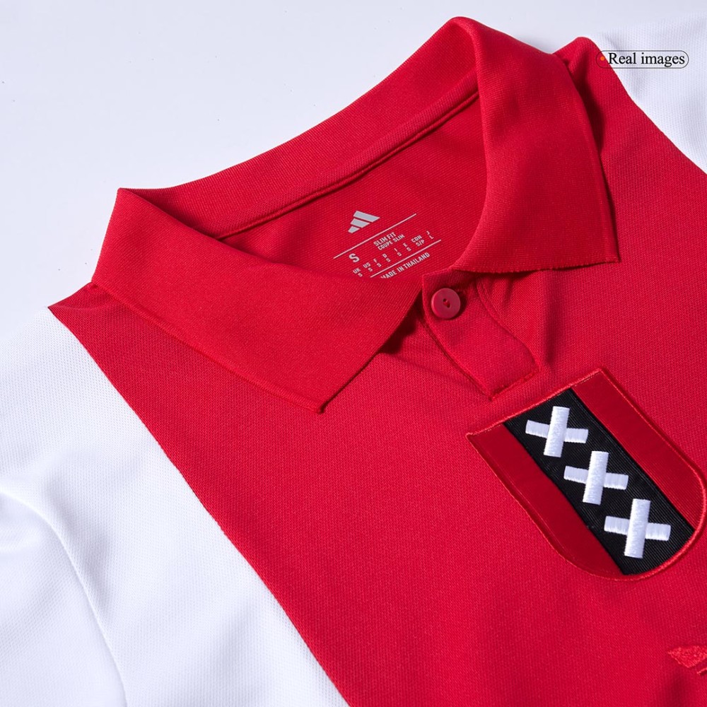 Ajax Long Sleeve Soccer Jersey 2024/25 - 125th Anniversary Ajax Long Sleeve Soccer Jersey 2024/25 - 125th Anniversary