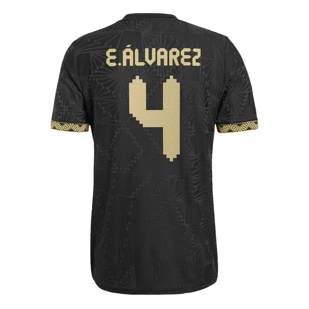 E.ÁLVAREZ #4 Mexico Third Away Players Version Soccer Jersey 2025 -Gold Cup E.ÁLVAREZ #4 Mexico Third Away Players Version Soccer Jersey 2025 -Gold Cup