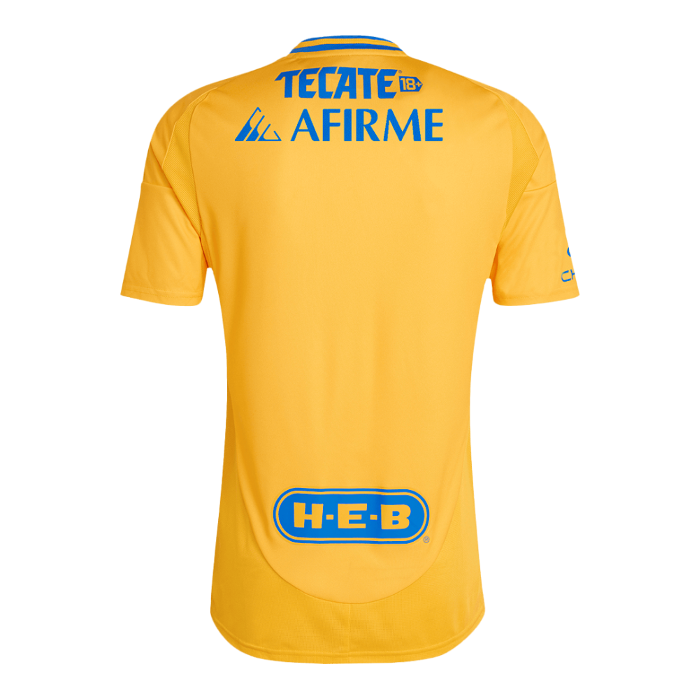 Tigres UANL Home Soccer Jersey 2024/25 Tigres UANL Home Soccer Jersey 2024/25
