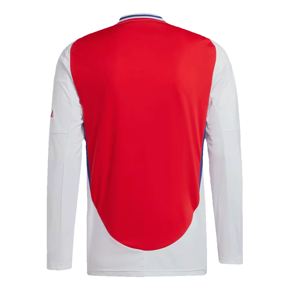 Arsenal Home Long Sleeve Soccer Jersey 2024/25 Arsenal Home Long Sleeve Soccer Jersey 2024/25