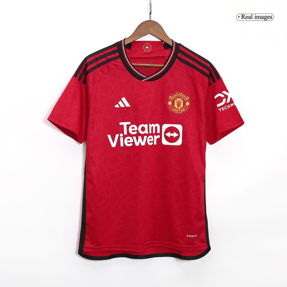 HØJLUND #11 Manchester United Home Soccer Jersey 2023/24