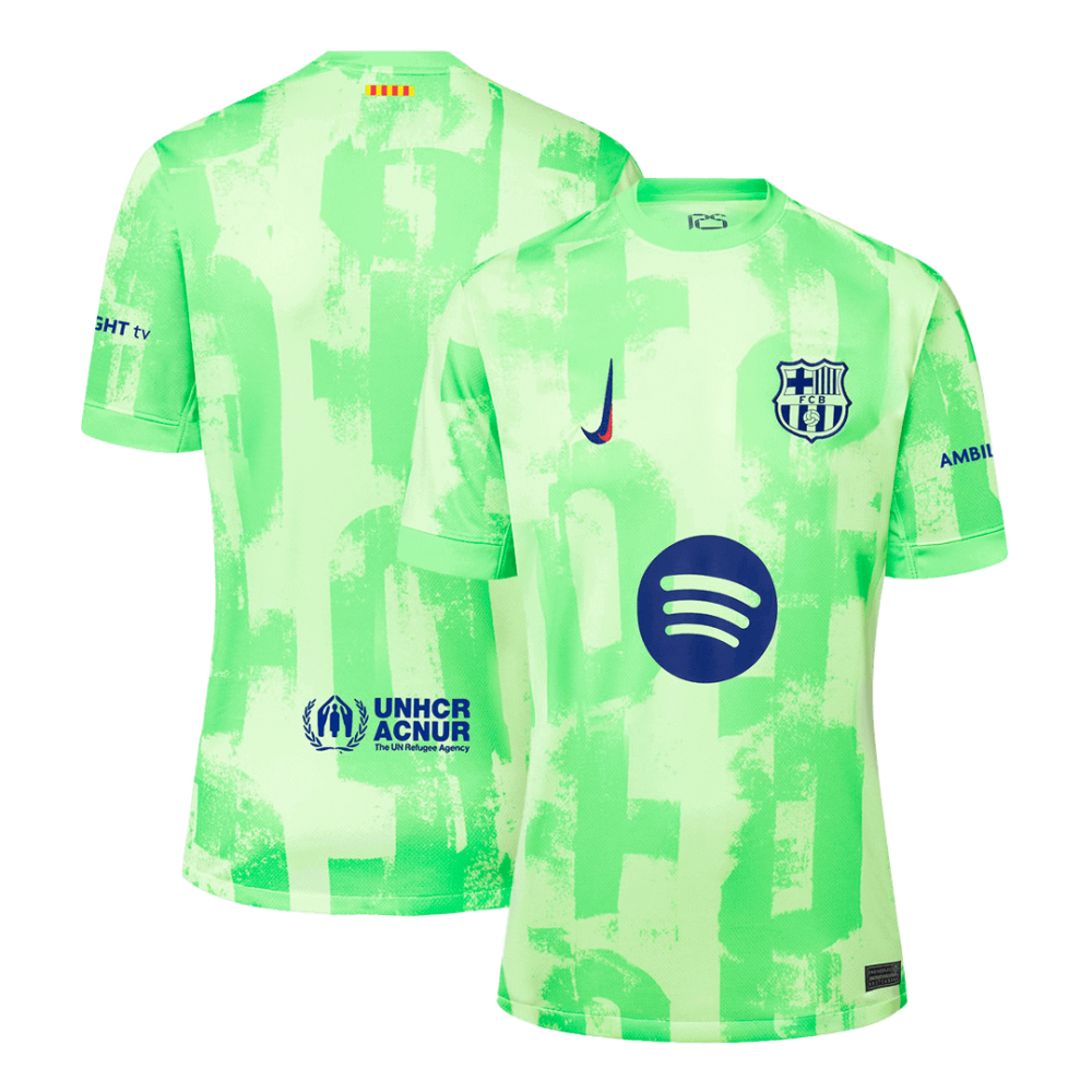 Barcelona Third Away Soccer Jersey 2024/25 - (Spotify Logo Without Text) Barcelona Third Away Soccer Jersey 2024/25 - (Spotify Logo Without Text)