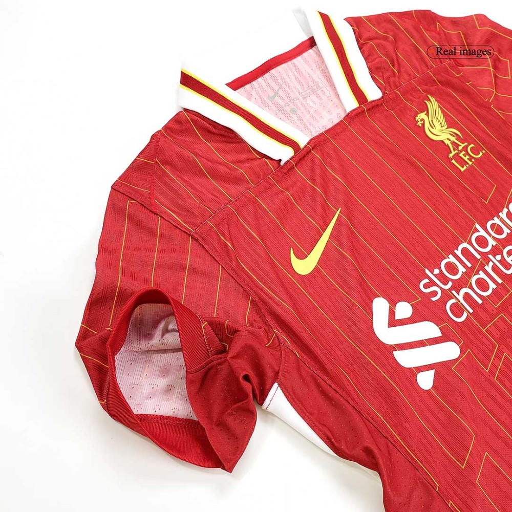 ALEXANDER-ARNOLD #66 Liverpool Home Players Version Soccer Jersey 2024/25
