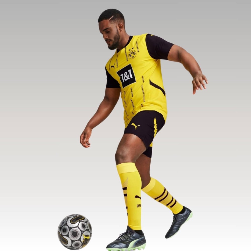 Borussia Dortmund Home Players Version Soccer Jersey 2024/25 Borussia Dortmund Home Players Version Soccer Jersey 2024/25