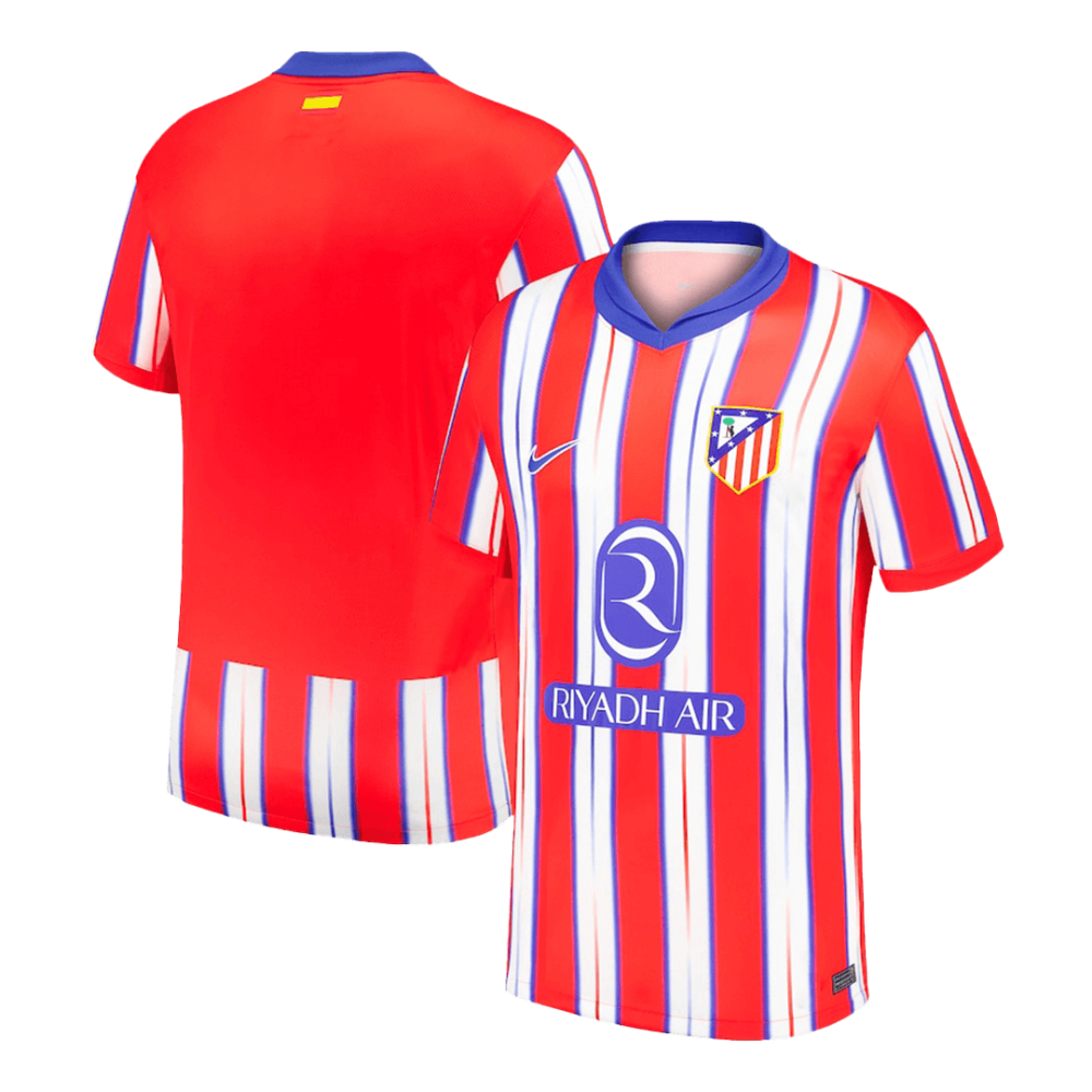 Atletico Madrid Home Soccer Jersey 2024/25 Atletico Madrid Home Soccer Jersey 2024/25