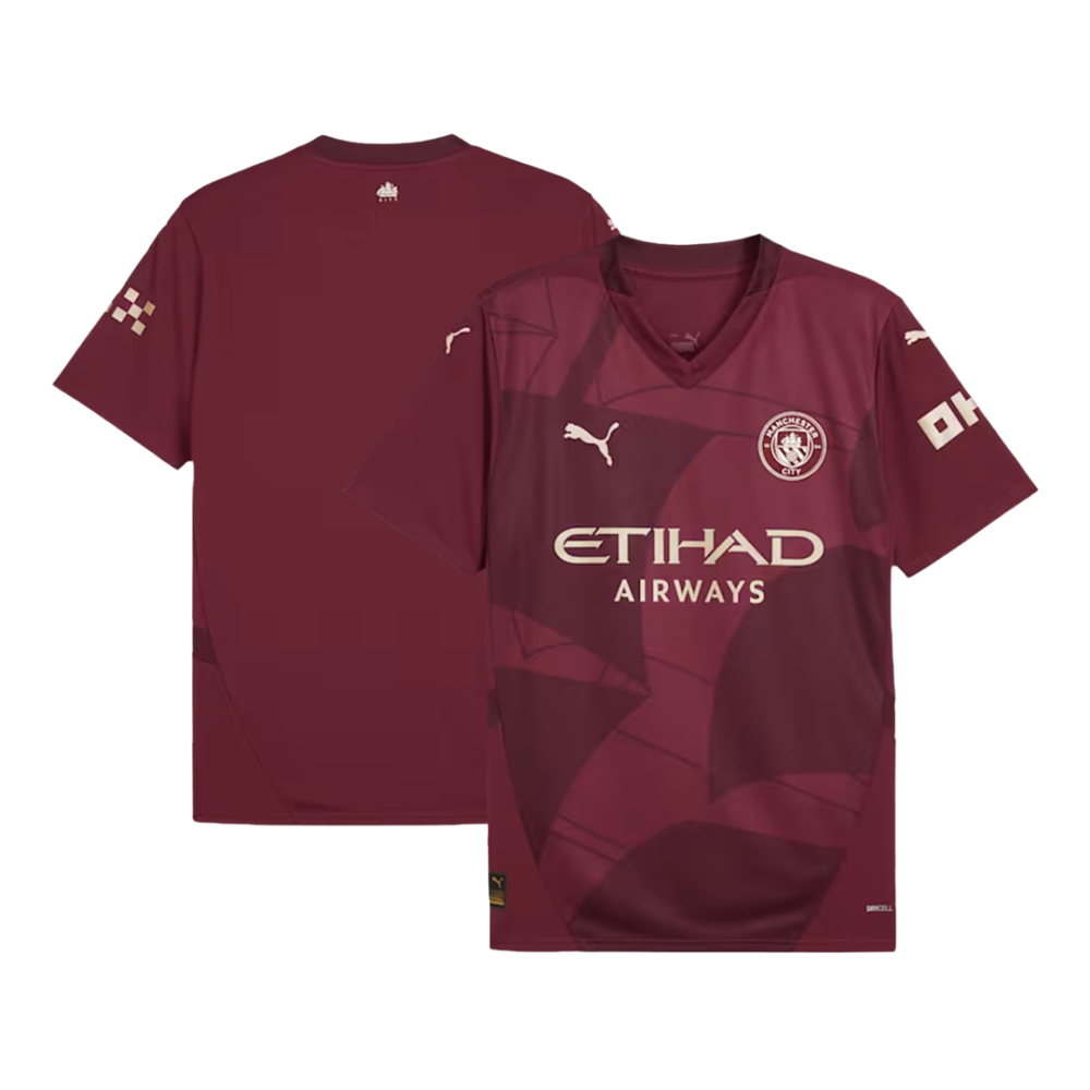 Manchester City Third Away Soccer Jersey 2024/25 Manchester City Third Away Soccer Jersey 2024/25