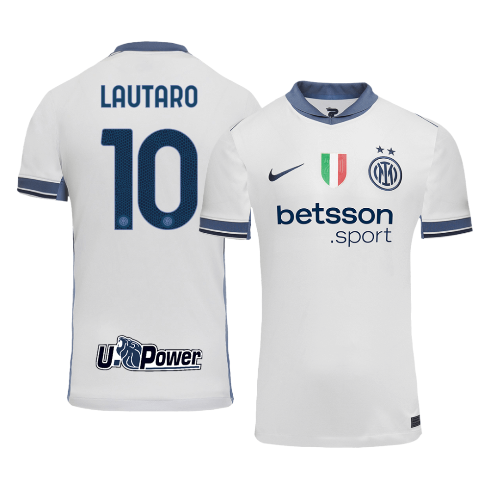 LAUTARO #10 Inter Milan Away Soccer Jersey 2024/25 LAUTARO #10 Inter Milan Away Soccer Jersey 2024/25