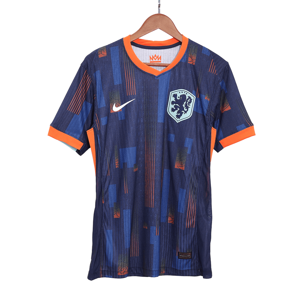 Netherlands Away Players Version Soccer Jersey EURO 2024