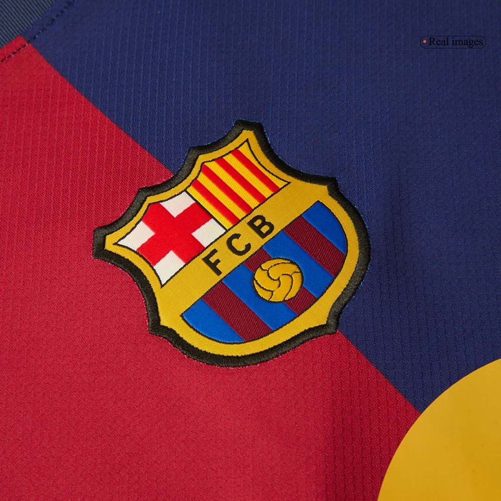 Barcelona Home Soccer Jersey 2024/25-Spotify Logo Without Text Barcelona Home Soccer Jersey 2024/25-Spotify Logo Without Text