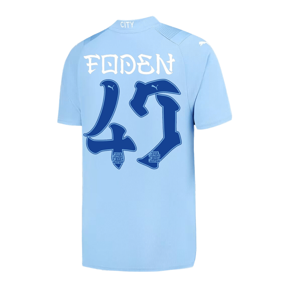 FODEN #47 Manchester City Japanese Tour Printing Home Jersey 2023/24 FODEN #47 Manchester City Japanese Tour Printing Home Jersey 2023/24