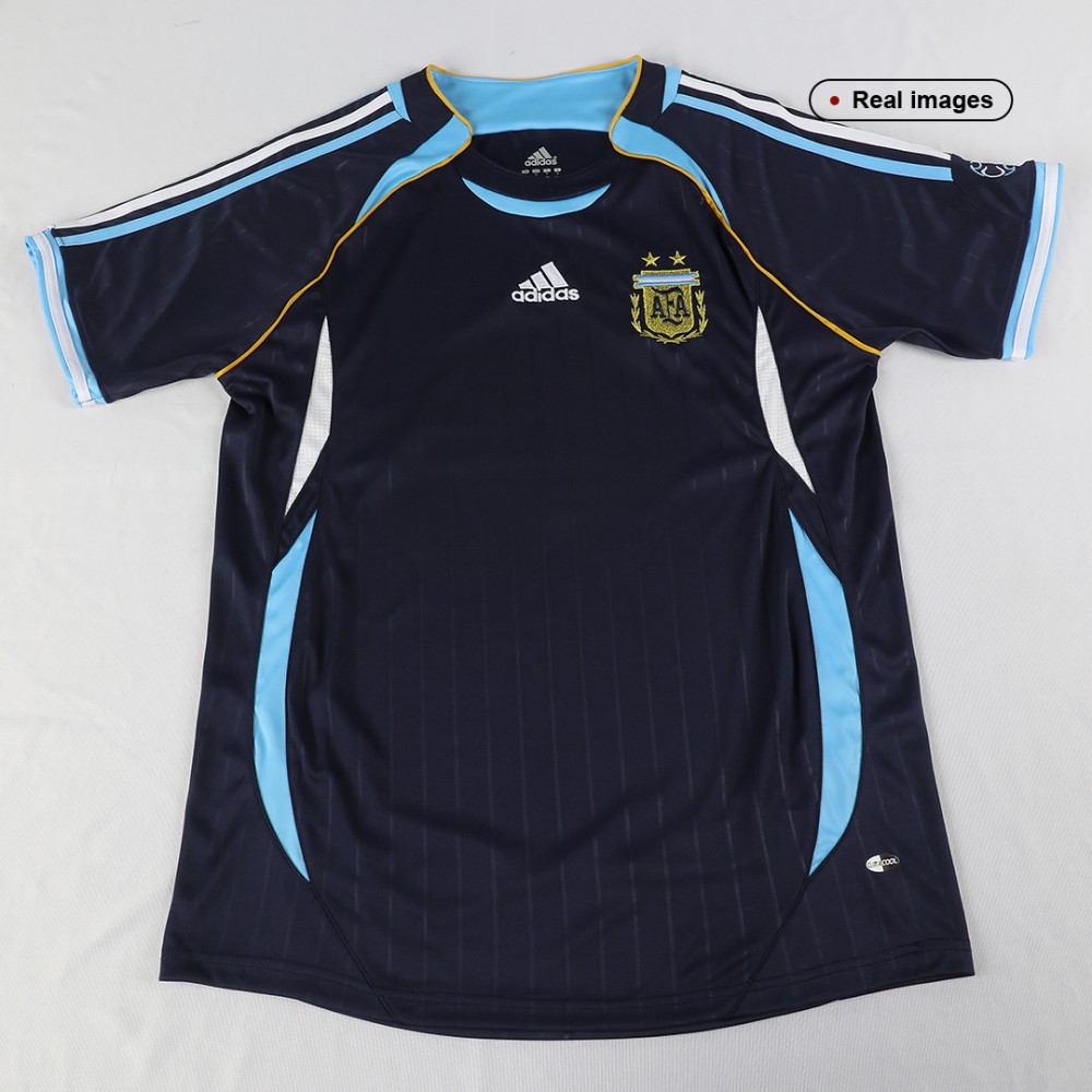 Argentina Vintage Soccer Jerseys Away Kit 2006