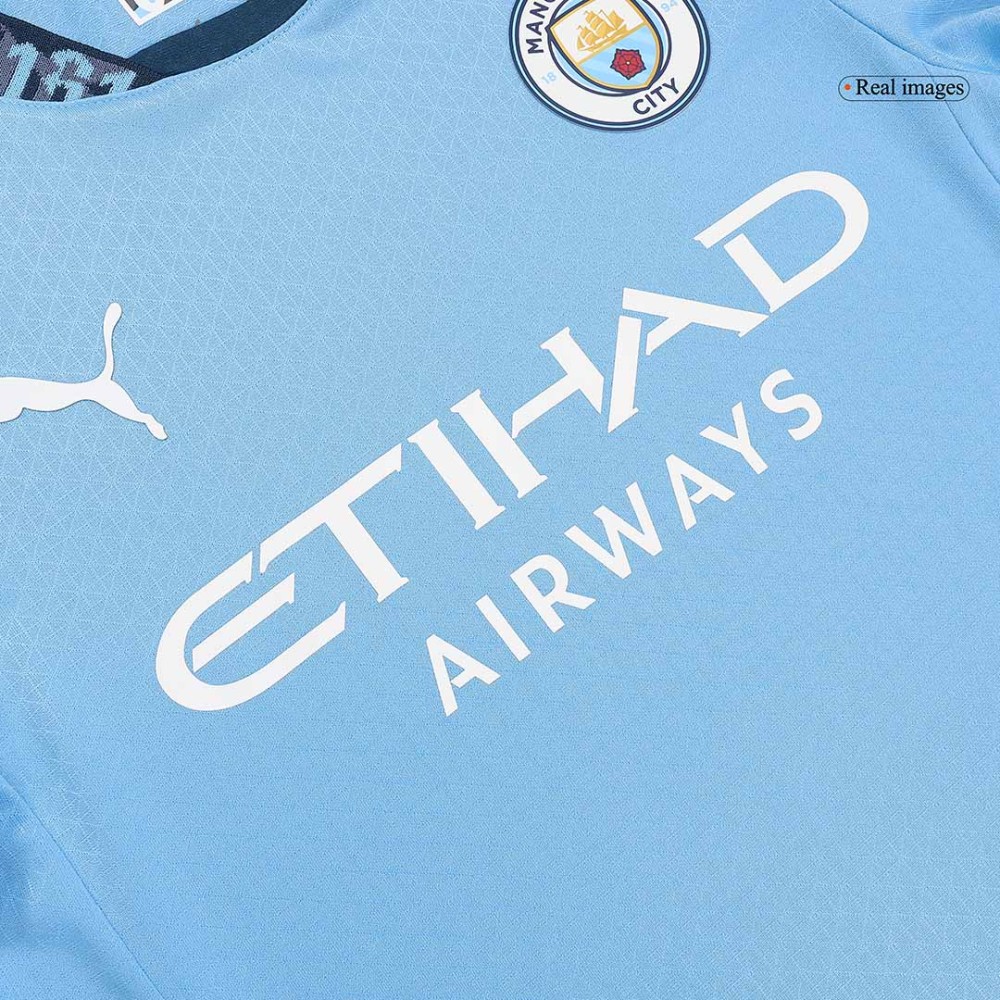 FODEN #47 Manchester City Home Players Version Soccer Jersey 2024/25 - UCL