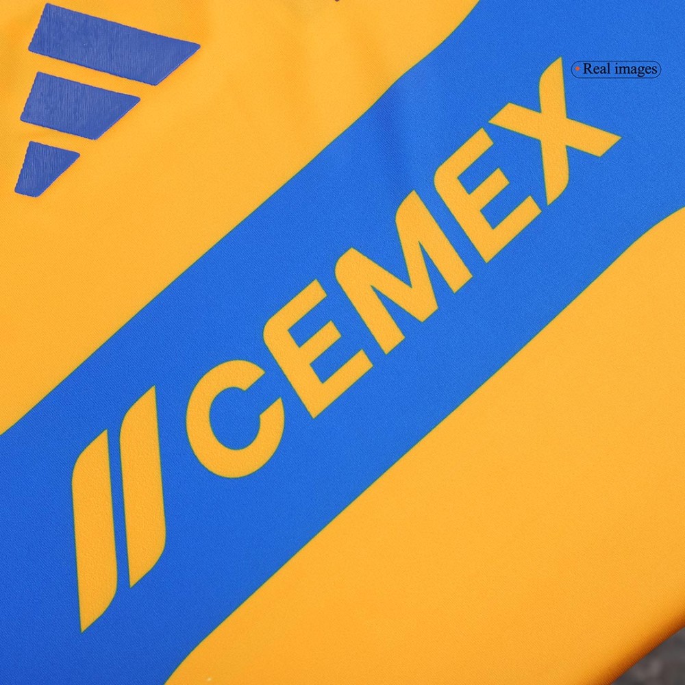 Tigres UANL Home Players Version Soccer Jersey 2024/25