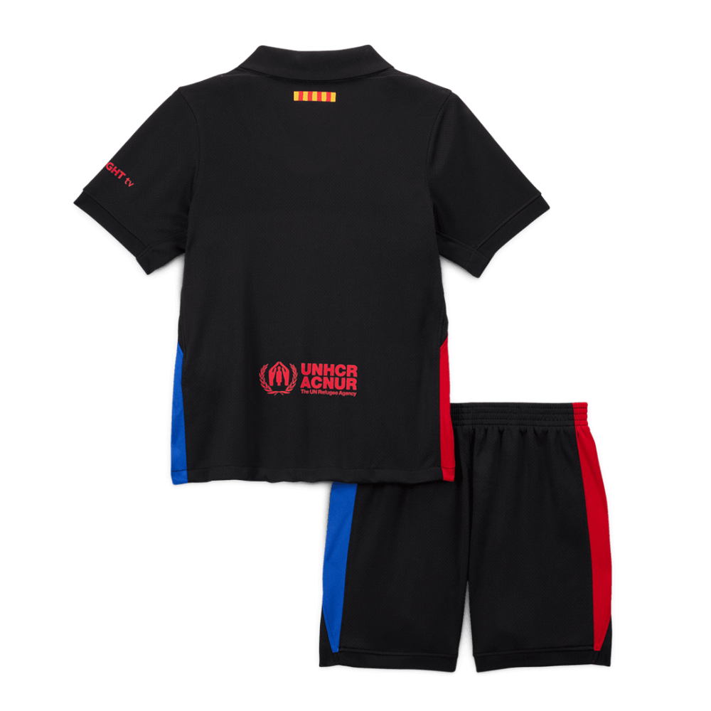 Barcelona Away Kids Soccer Jerseys Kit 2024/25 Barcelona Away Kids Soccer Jerseys Kit 2024/25