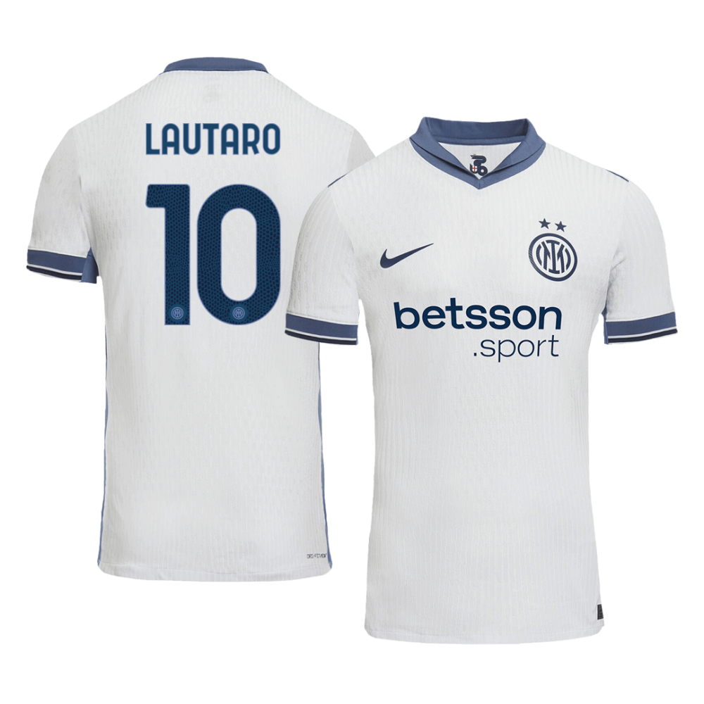 LAUTARO #10 Inter Milan Away Players Version Soccer Jersey 2024/25 LAUTARO #10 Inter Milan Away Players Version Soccer Jersey 2024/25