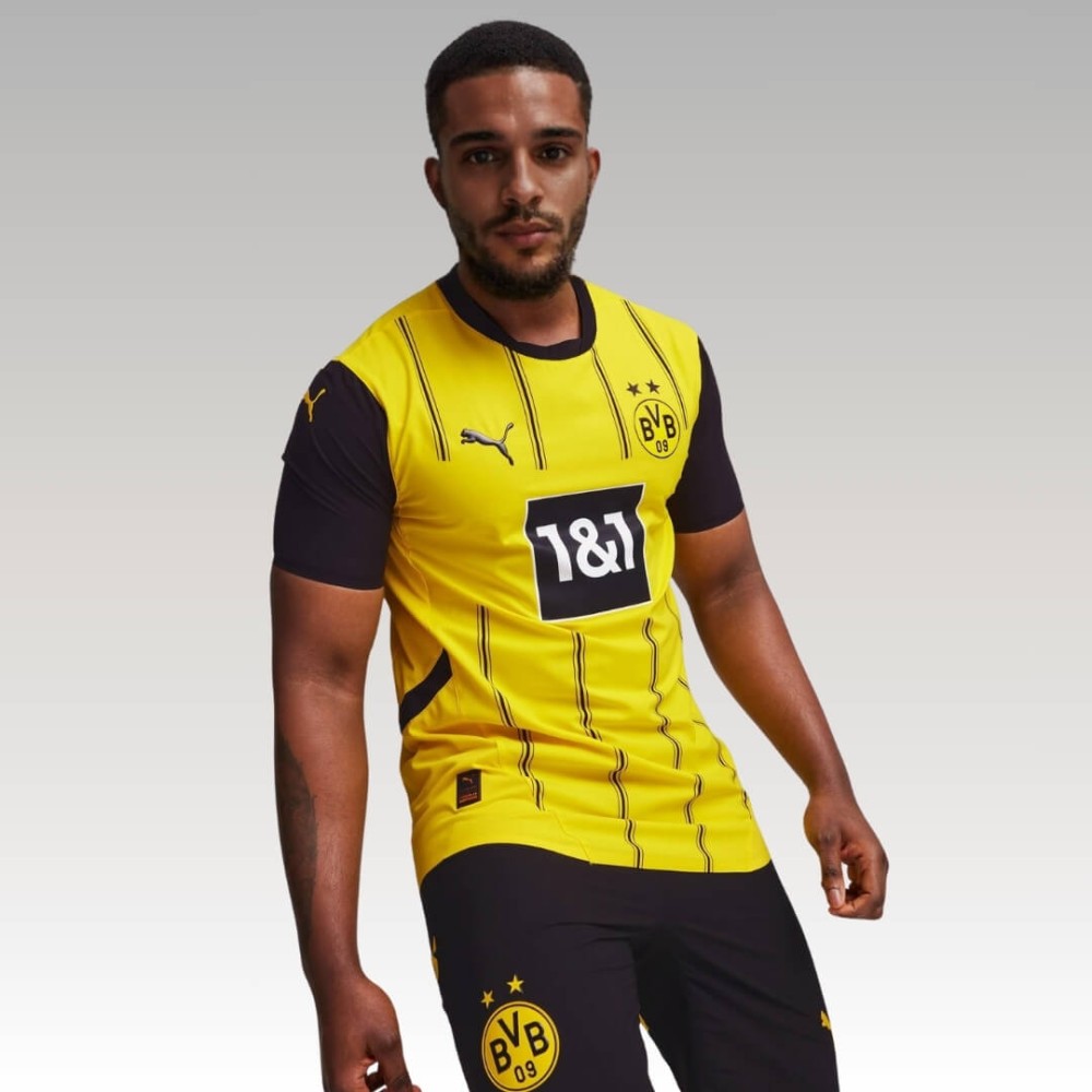 Borussia Dortmund Home Players Version Soccer Jersey 2024/25 Borussia Dortmund Home Players Version Soccer Jersey 2024/25