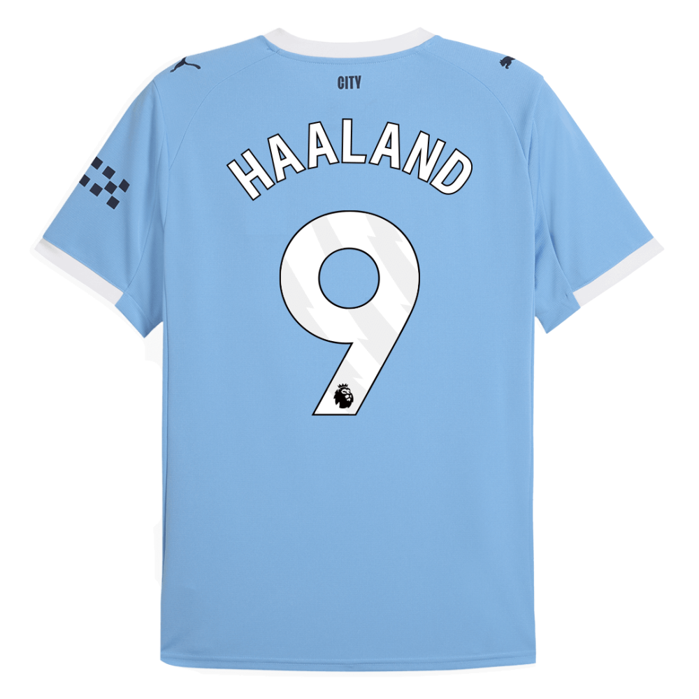 HAALAND #9 Manchester City Home Soccer Jersey 2025/26 HAALAND #9 Manchester City Home Soccer Jersey 2025/26