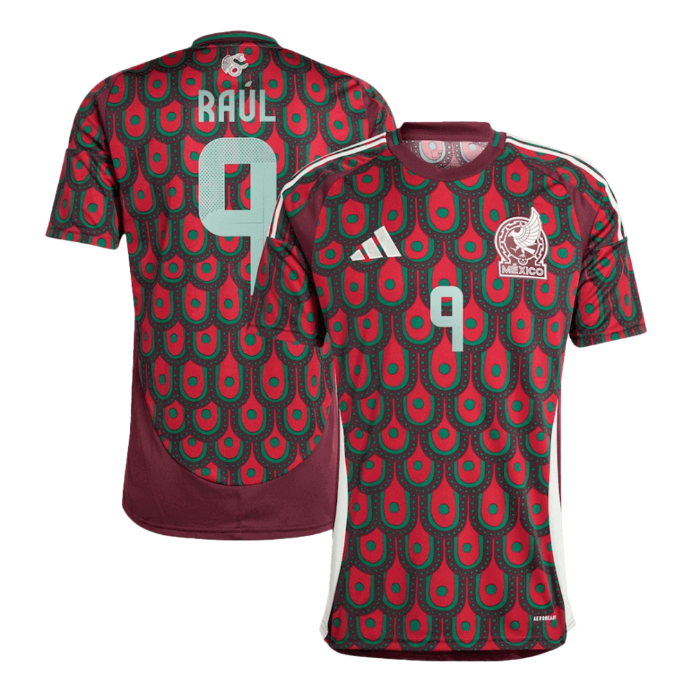 RAÚL #9 Mexico Home Soccer Jersey Copa America 2024 RAÚL #9 Mexico Home Soccer Jersey Copa America 2024