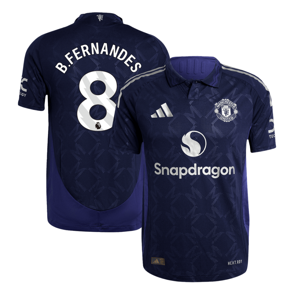 B.FERNANDES #8 Manchester United Away Players Version Soccer Jersey 2024/25 B.FERNANDES #8 Manchester United Away Players Version Soccer Jersey 2024/25