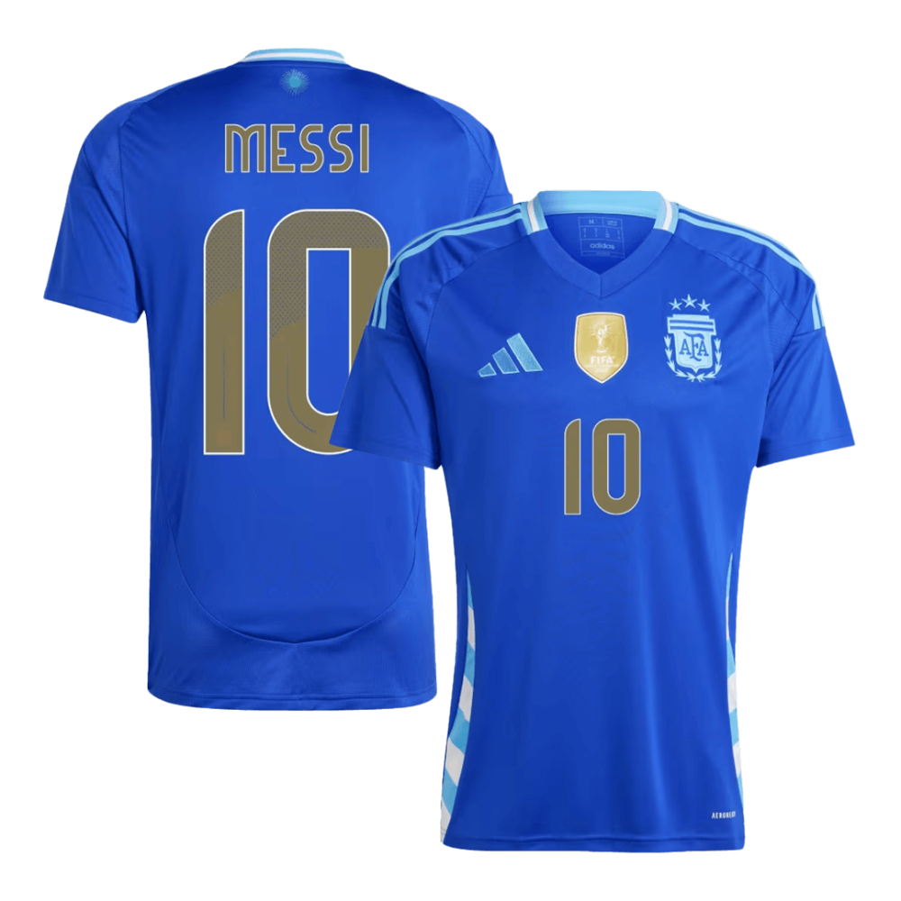 MESSI #10 Argentina Away Soccer Jersey 2024 MESSI #10 Argentina Away Soccer Jersey 2024