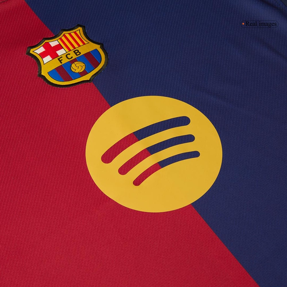 Barcelona Home Soccer Jersey 2024/25-Spotify Logo Without Text Barcelona Home Soccer Jersey 2024/25-Spotify Logo Without Text