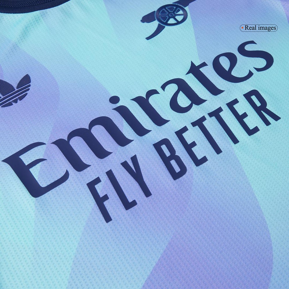 ØDEGAARD #8 Arsenal Third Away Players Version Soccer Jersey 2024/25