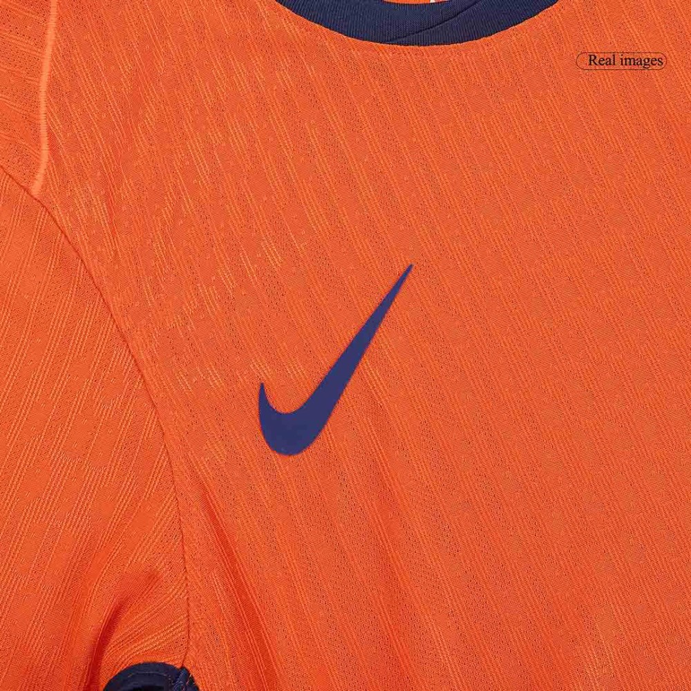 Netherlands Home Players Version Soccer Jersey EURO 2024
