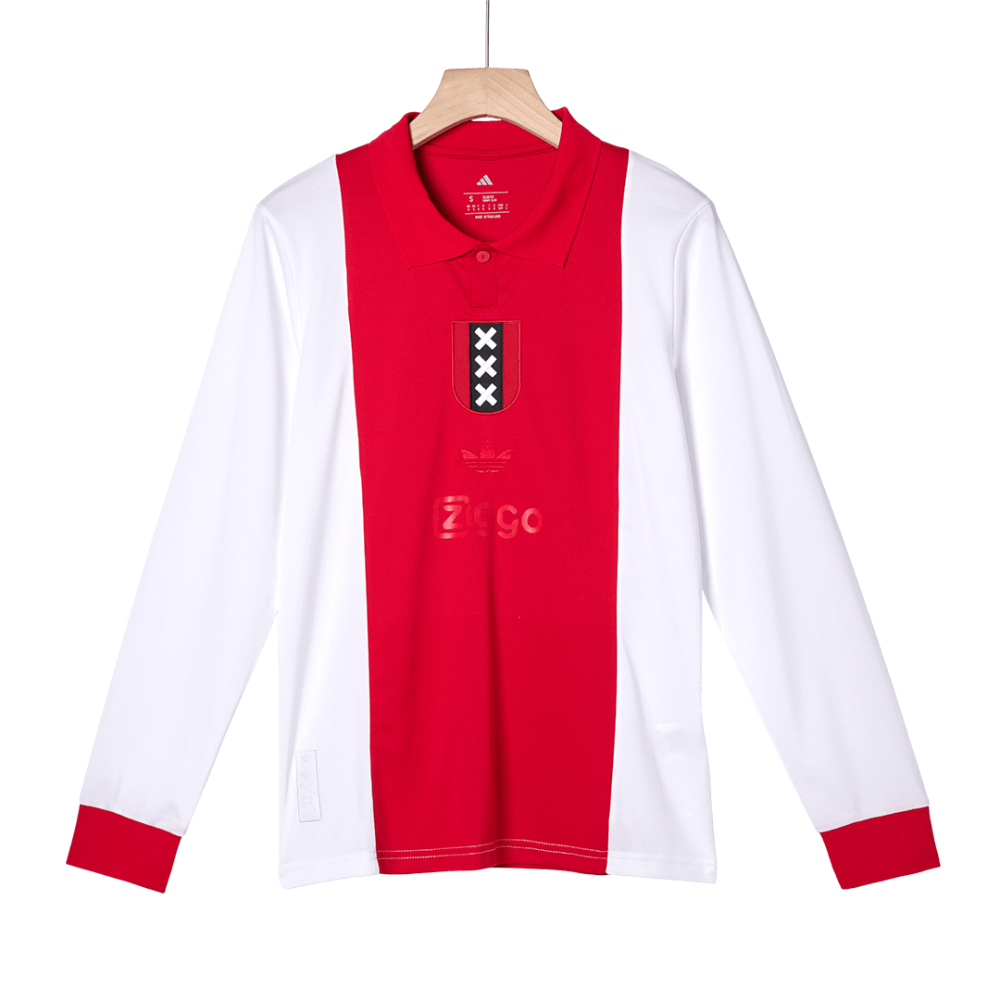Ajax Long Sleeve Soccer Jersey 2024/25 - 125th Anniversary Ajax Long Sleeve Soccer Jersey 2024/25 - 125th Anniversary
