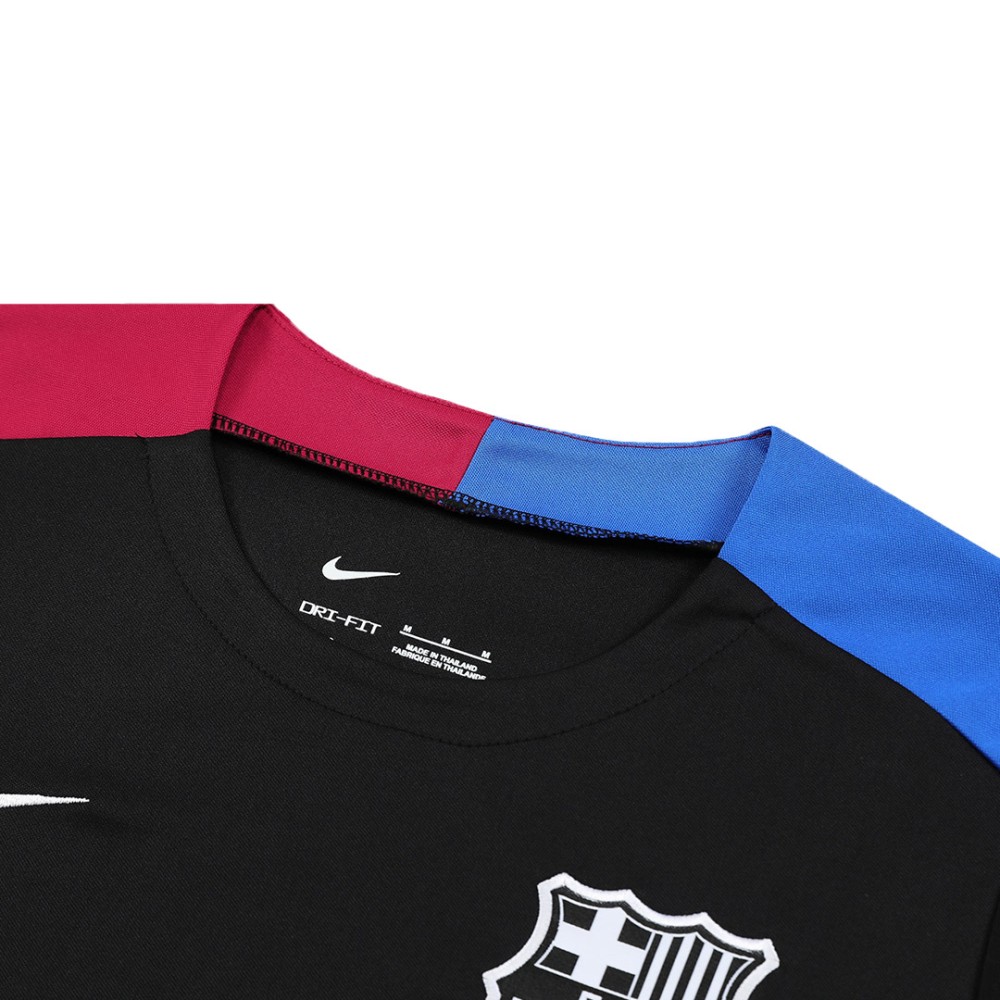 Barcelona Pre-Match Soccer Jersey 2024/25 Black Barcelona Pre-Match Soccer Jersey 2024/25 Black
