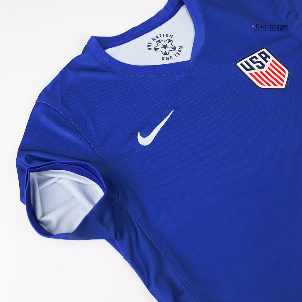 REYNA #7 USA Away Soccer Jersey Copa America 2024