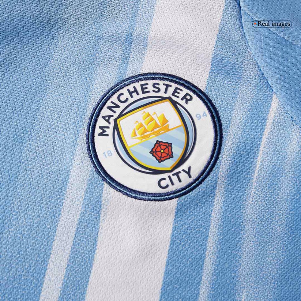 DE BRUYNE #17 Manchester City Home Soccer Jersey 2025/26 DE BRUYNE #17 Manchester City Home Soccer Jersey 2025/26