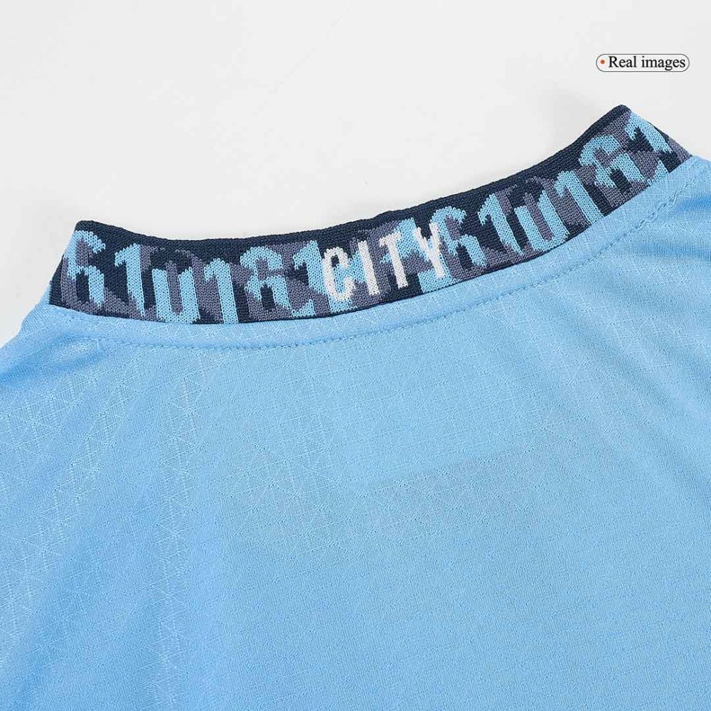 FODEN #47 Manchester City Home Players Version Soccer Jersey 2024/25 - UCL