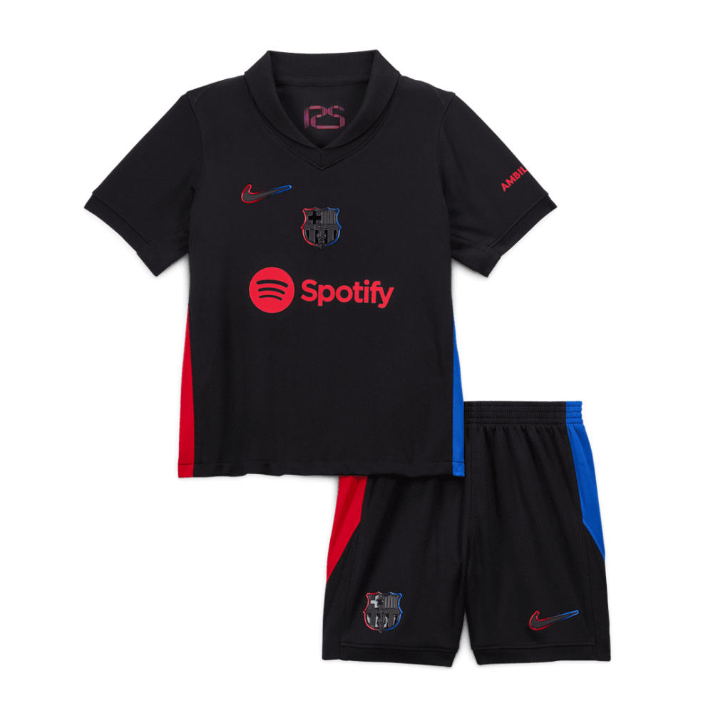 Barcelona Away Kids Soccer Jerseys Kit 2024/25 Barcelona Away Kids Soccer Jerseys Kit 2024/25
