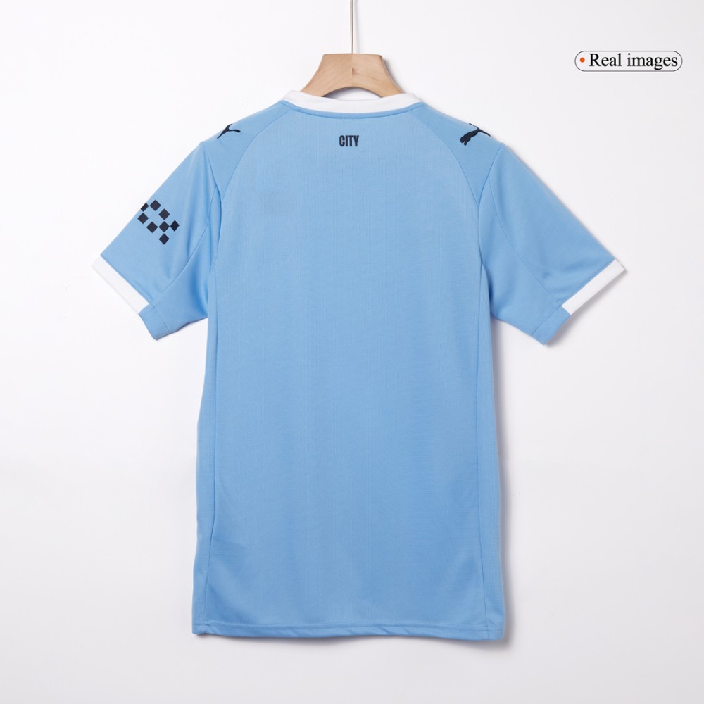 DE BRUYNE #17 Manchester City Home Soccer Jersey 2025/26 DE BRUYNE #17 Manchester City Home Soccer Jersey 2025/26