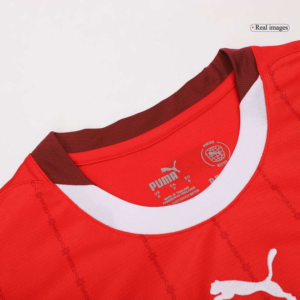 Switzerland Home Soccer Jersey EURO 2024