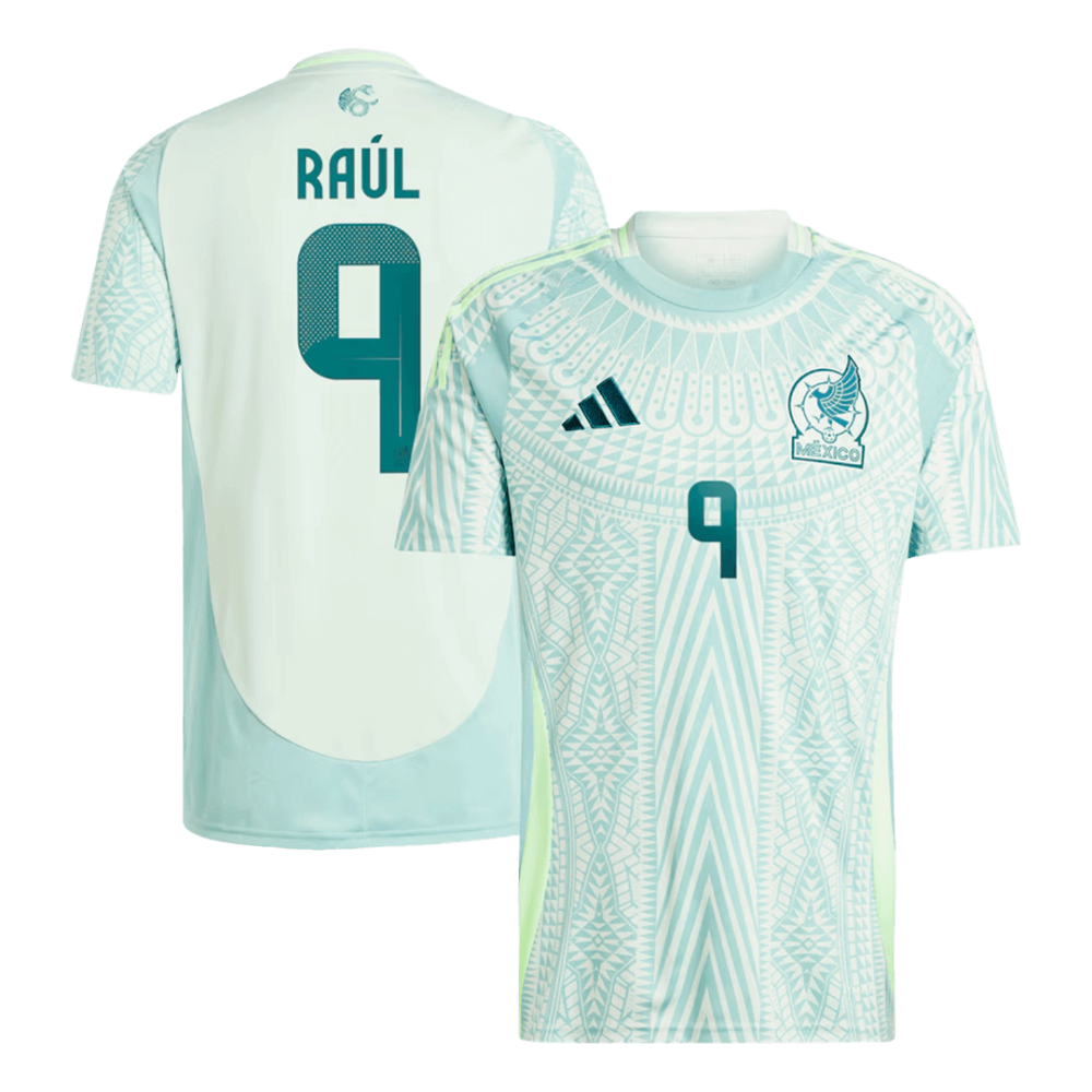 RAÚL #9 Mexico Away Soccer Jersey Copa America 2024 RAÚL #9 Mexico Away Soccer Jersey Copa America 2024