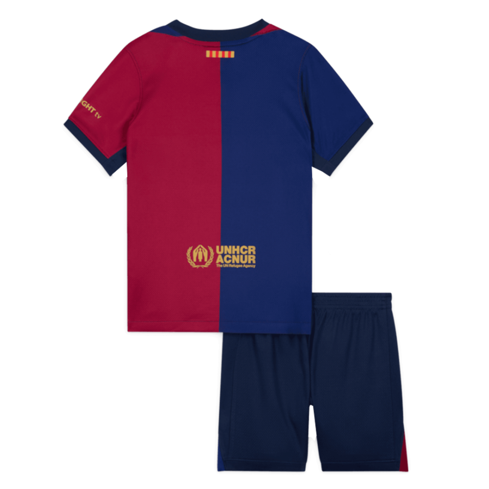 Barcelona Home Kids Soccer Jerseys Kit 2024/25 Barcelona Home Kids Soccer Jerseys Kit 2024/25