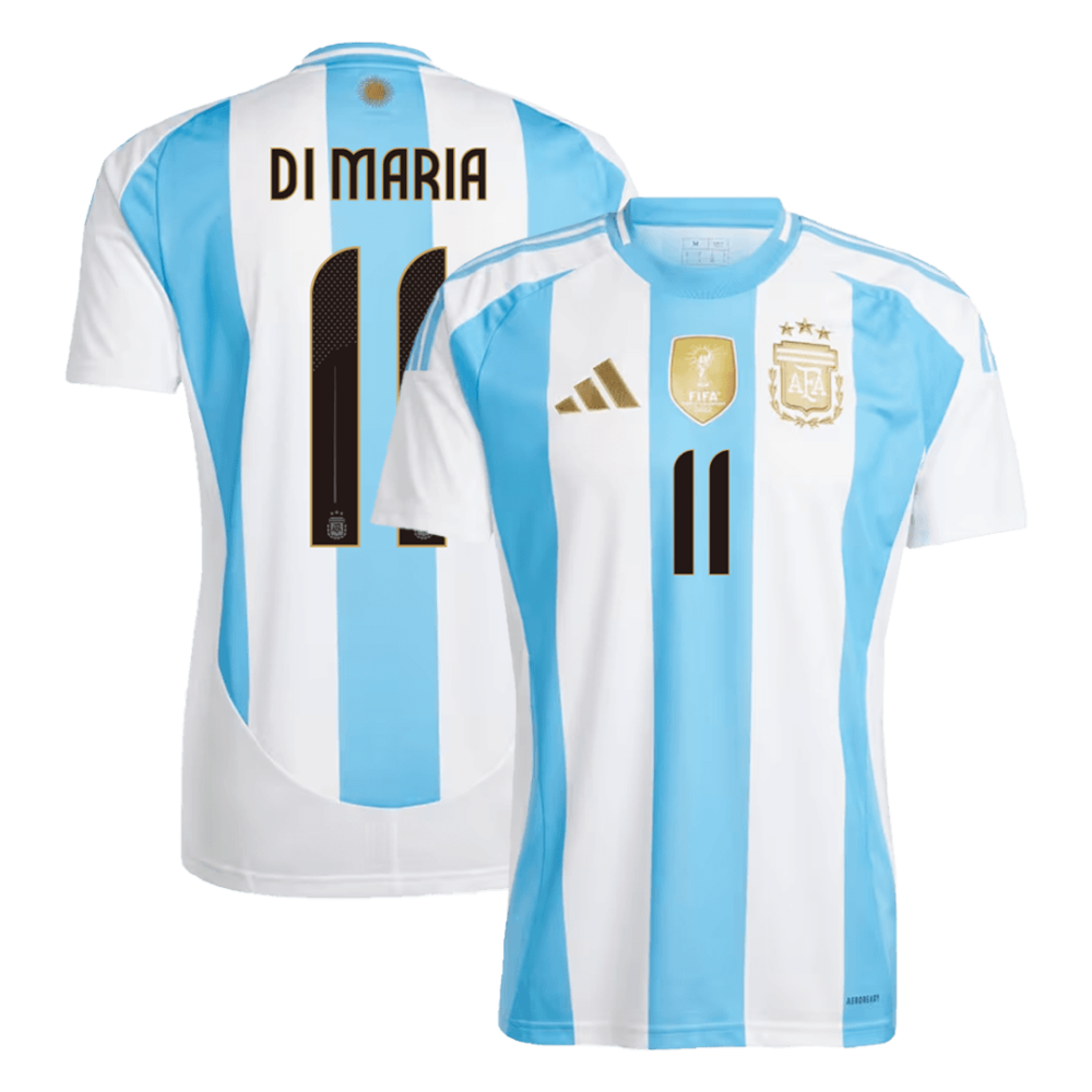 DI MARIA #11 Argentina Home Soccer Jersey 2024 DI MARIA #11 Argentina Home Soccer Jersey 2024