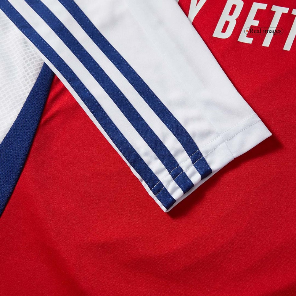 Arsenal Home Long Sleeve Soccer Jersey 2024/25 Arsenal Home Long Sleeve Soccer Jersey 2024/25