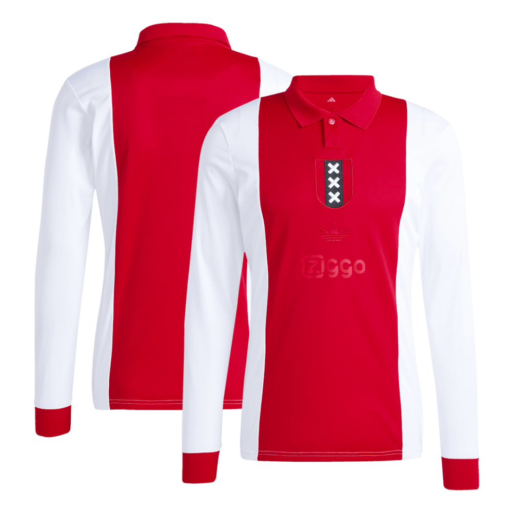 Ajax Long Sleeve Soccer Jersey 2024/25 - 125th Anniversary Ajax Long Sleeve Soccer Jersey 2024/25 - 125th Anniversary