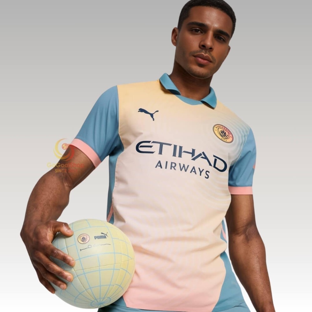 Manchester City Fourth Away Players Version Soccer Jersey 2024/25- Definitely City (UCL) Manchester City Fourth Away Players Version Soccer Jersey 2024/25- Definitely City (UCL)