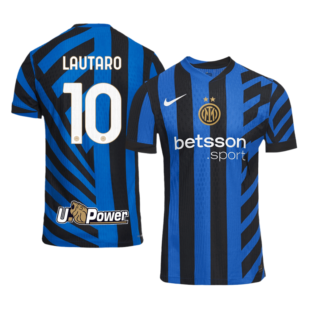 LAUTARO #10 Inter Milan Home Soccer Jersey 2024/25 LAUTARO #10 Inter Milan Home Soccer Jersey 2024/25
