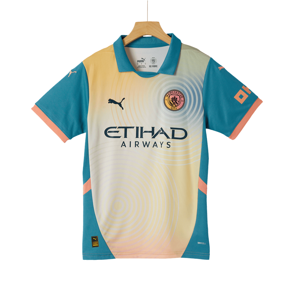 Manchester City Fourth Away Soccer Jersey 2024/25 - Definitely City Manchester City Fourth Away Soccer Jersey 2024/25 - Definitely City