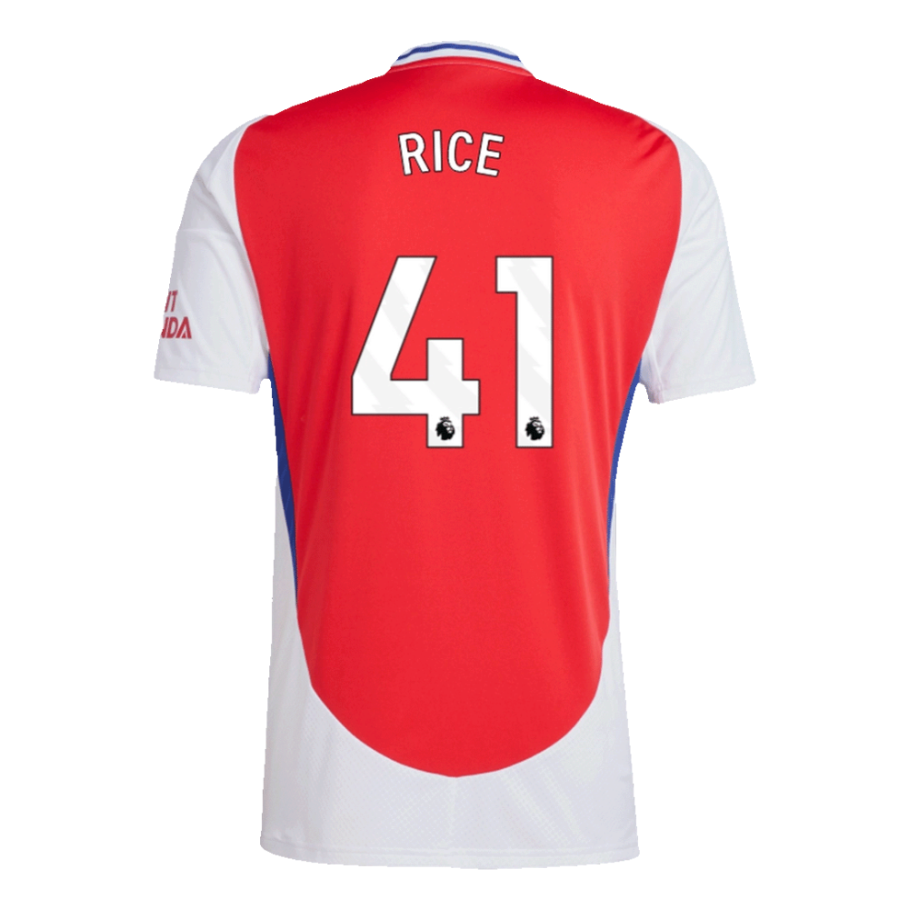 RICE #41 Arsenal Home Soccer Jersey 2024/25 RICE #41 Arsenal Home Soccer Jersey 2024/25
