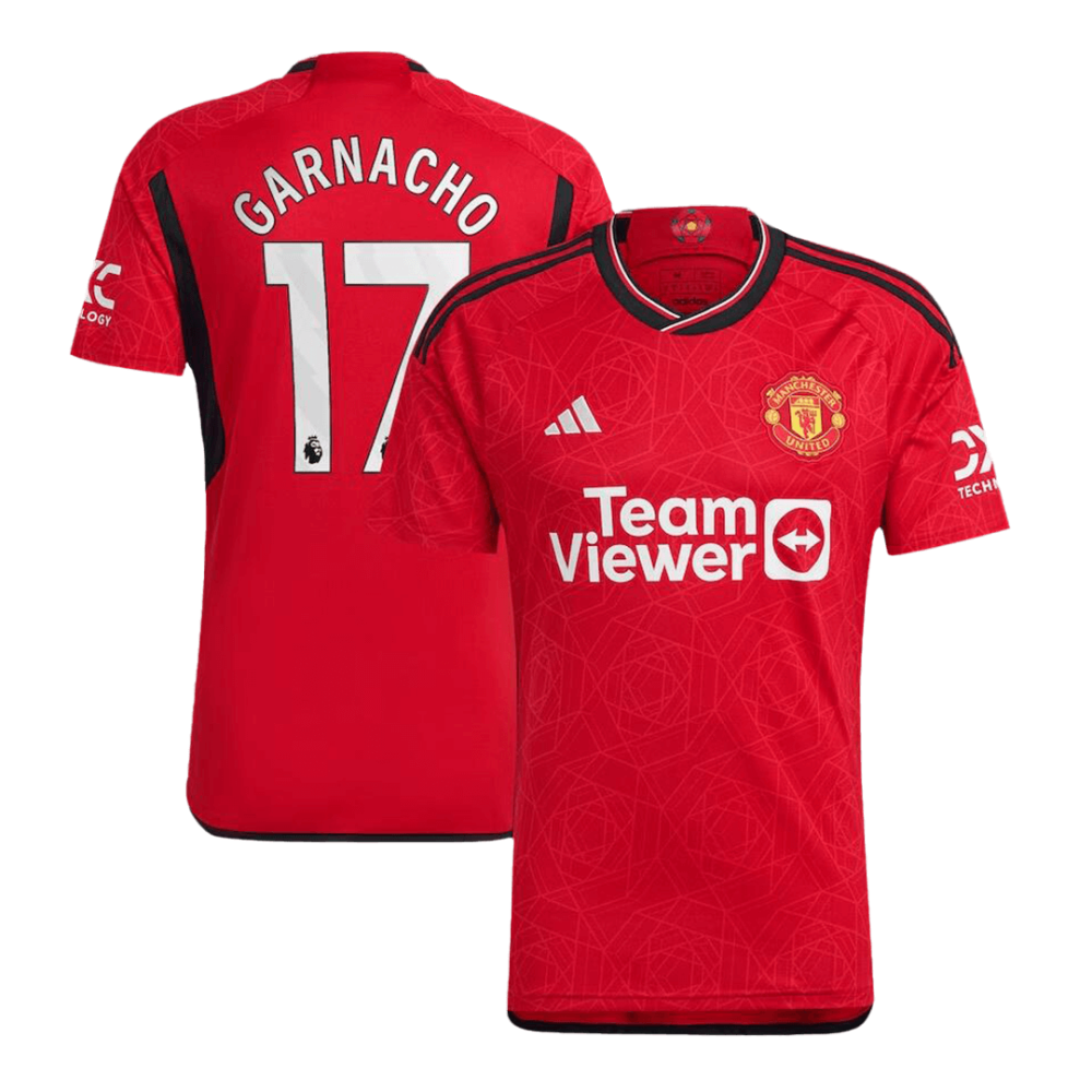 GARNACHO #17 Manchester United Home Soccer Jersey 2023/24 GARNACHO #17 Manchester United Home Soccer Jersey 2023/24