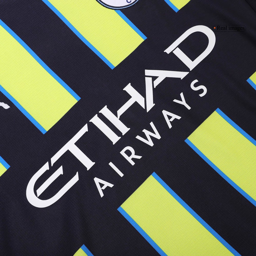 DE BRUYNE #17 Manchester City Away Soccer Jersey 2024/25