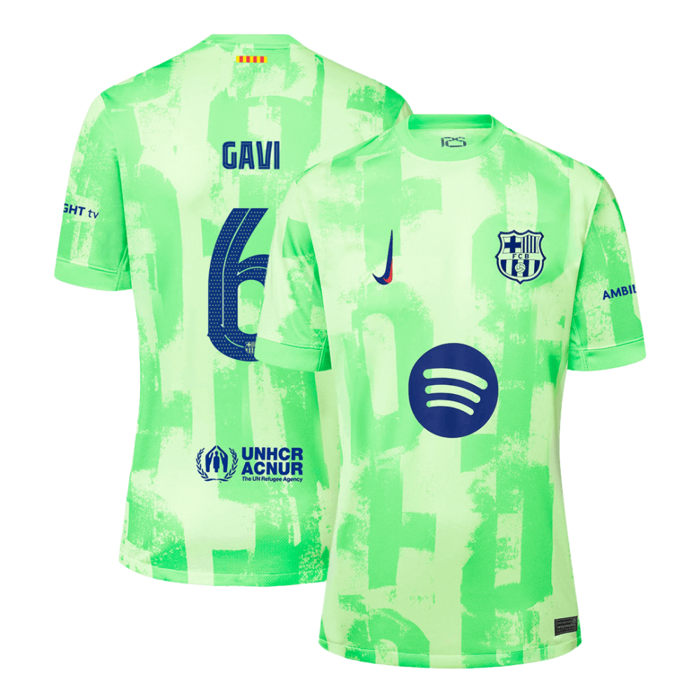 GAVI #6 Barcelona Third Away Soccer Jersey 2024/25 - UCL(Spotify Logo Without Text) GAVI #6 Barcelona Third Away Soccer Jersey 2024/25 - UCL(Spotify Logo Without Text)
