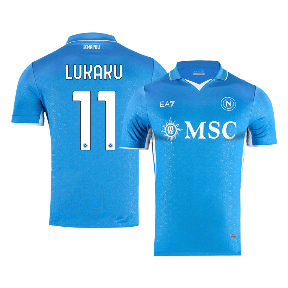 LUKAKU #11 Napoli Home Players Version Soccer Jersey 2024/25 LUKAKU #11 Napoli Home Players Version Soccer Jersey 2024/25