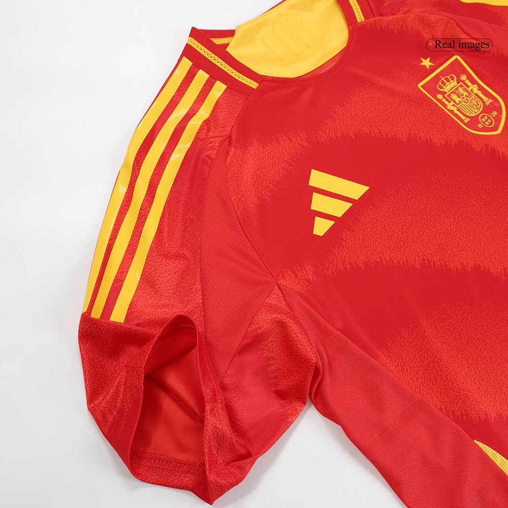 WILLIAMS JR. #17 Spain Home Players Version Soccer Jersey EURO 2024