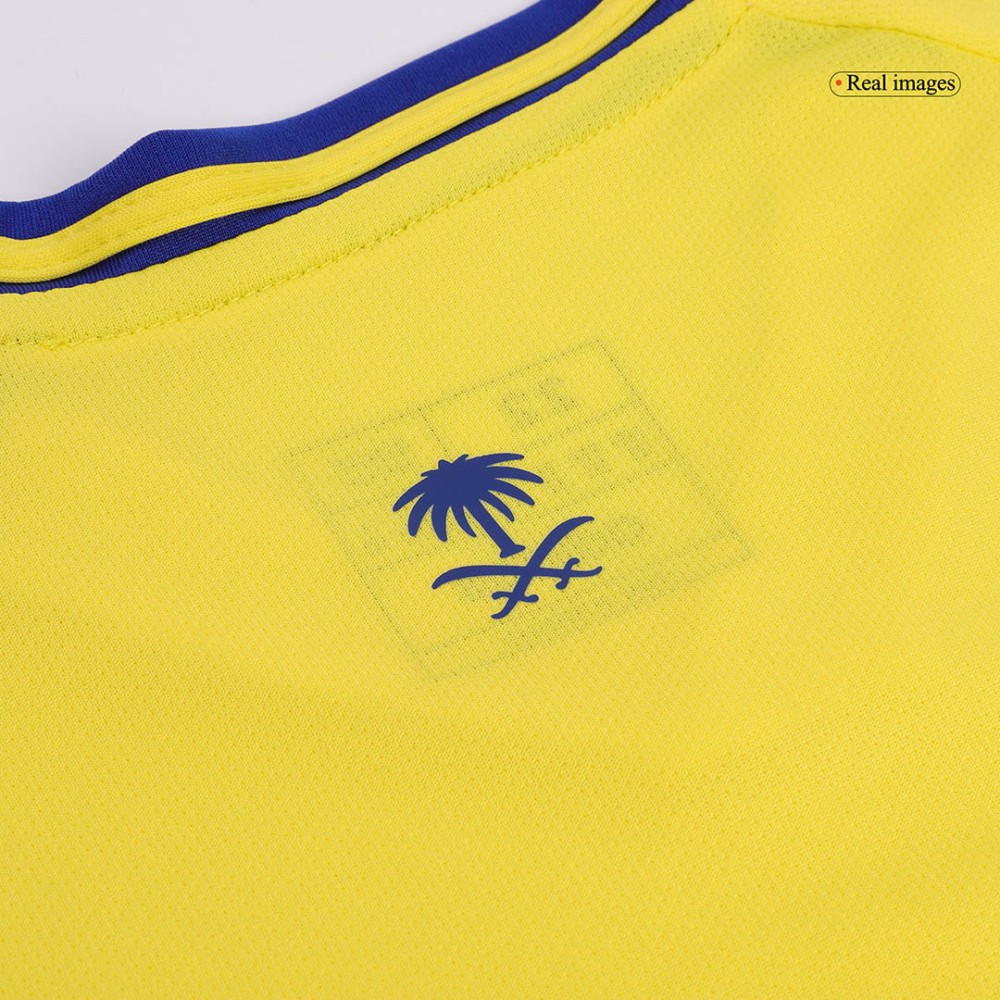 Al Nassr Home Kids Soccer Jerseys Kit 2024/25
